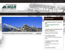 Tablet Screenshot of mgr-convoyeurs.com